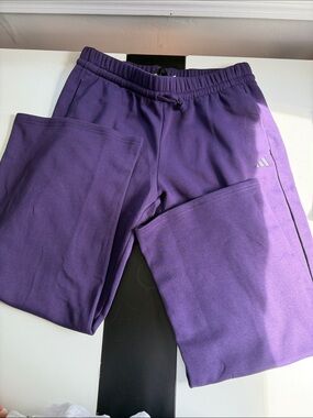 adidas Kids Purple Jogger Sweatpants